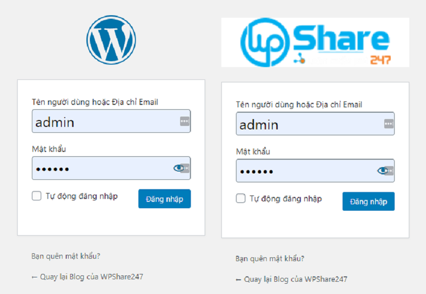 Hướng dẫn cách thay đổi logo trang đăng nhập admin WordPress
