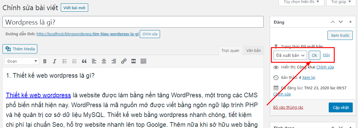 Tìm hiểu chi tiết về Bài viết WordPress là gì ?