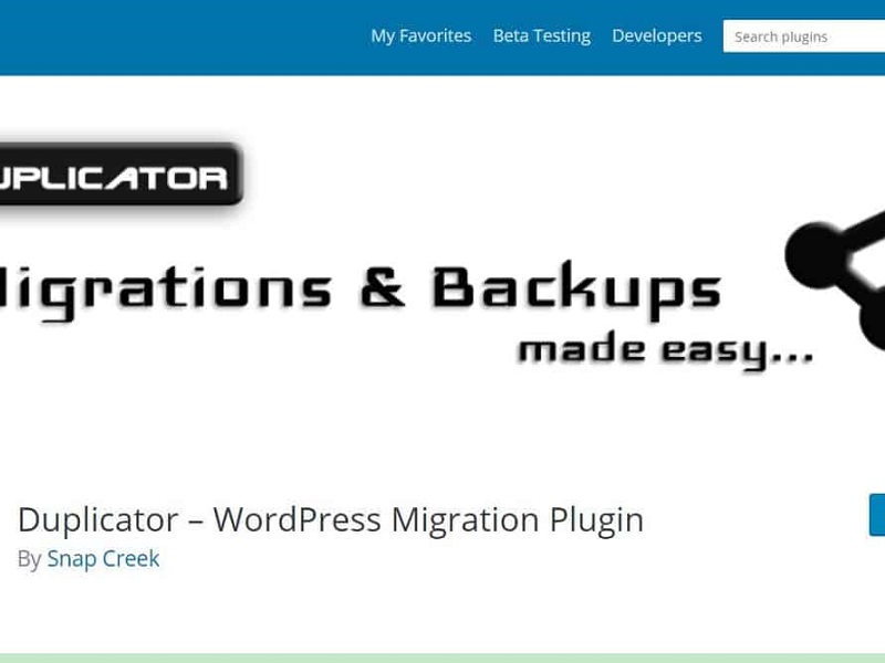Hướng dẫn sử dụng plugin duplicator để upload web WordPress lên host