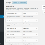 Bài 08 – Hướng dẫn cách tạo mới Widget đơn giản trong WordPress