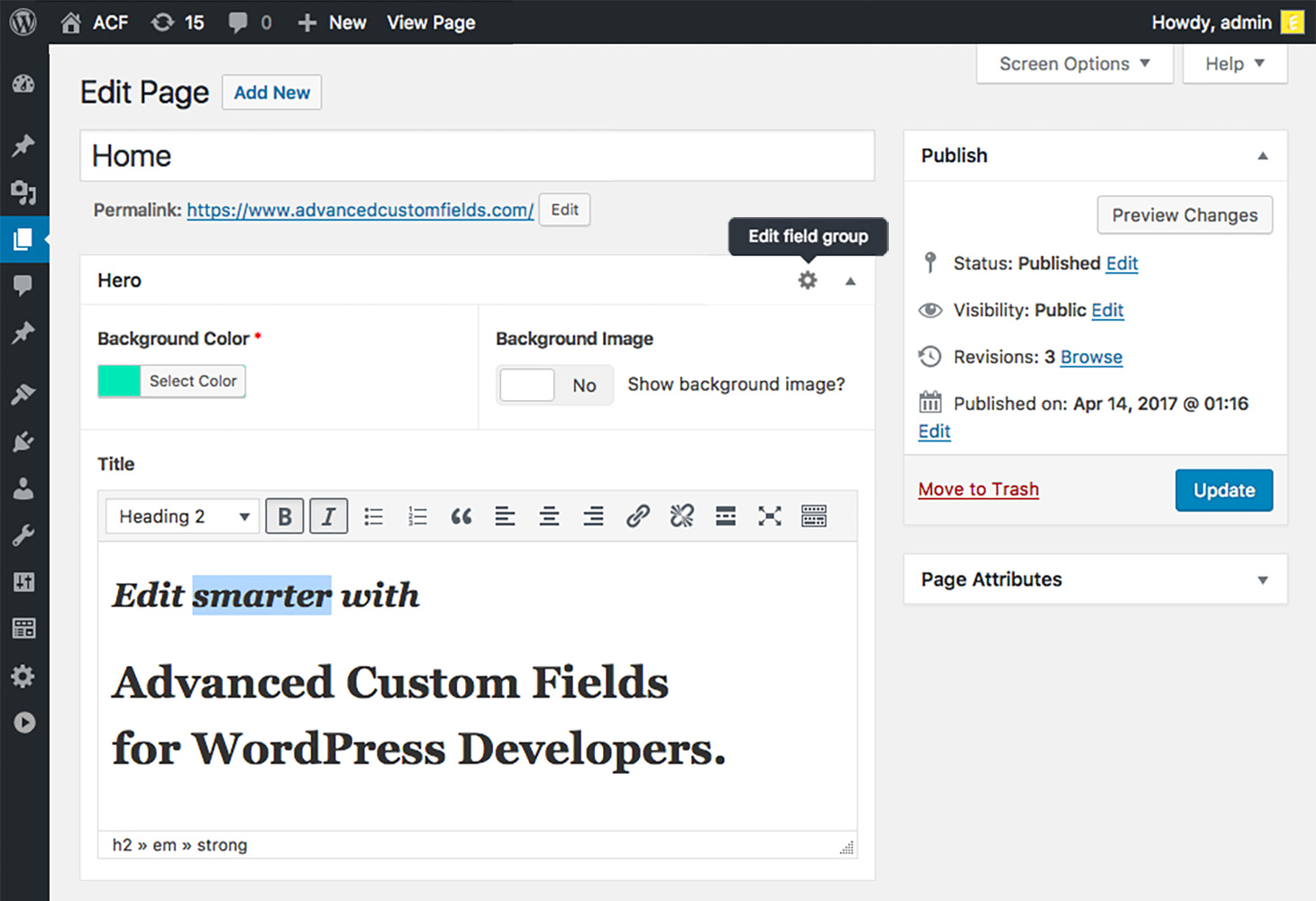 Hướng dẫn sử dụng plugin Advanced Custom Fields trong WordPress